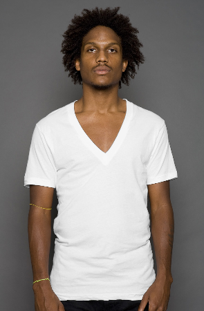 mens tees deep v