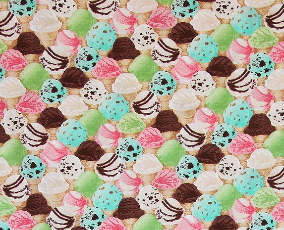 melt in your mouth ice cream fabric