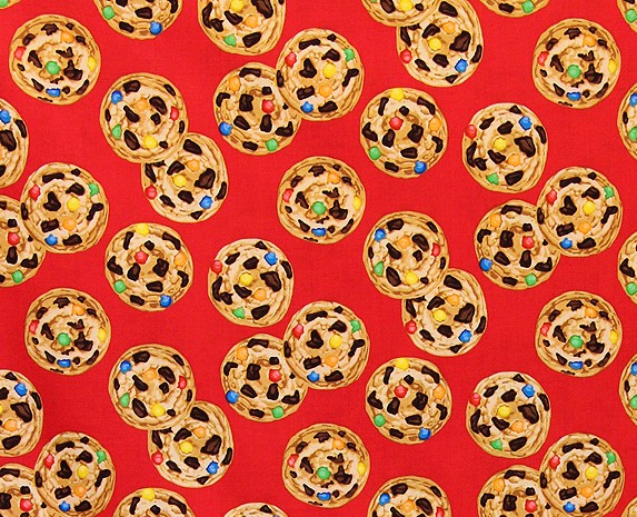 delicious cookie fabric