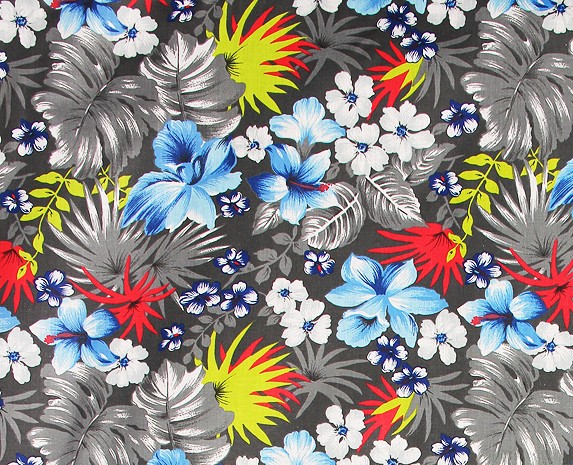 the big island fabric print