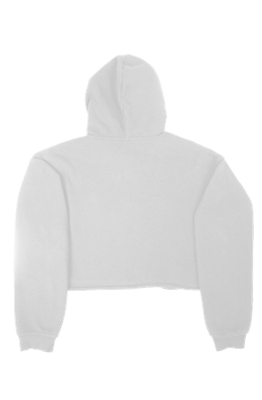 crop fleece hoodie