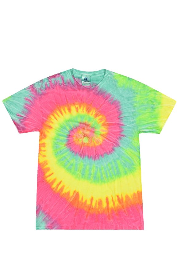 kids tshirts Youth Minty Rainbow Tie Dye T Shirt