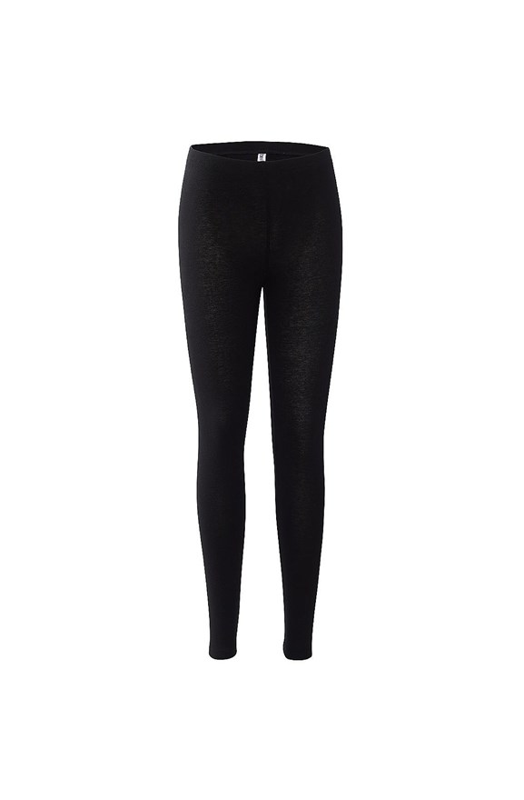SIZE L 12 14 Womens Twill Skimmer Leggings NO NONSENSE Solid Quarry Ankle  Slit For Sale