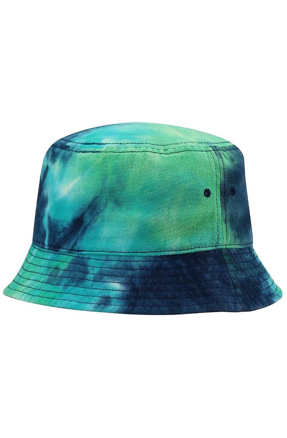 mens hats Ocean Tie-Dye Bucket Cap