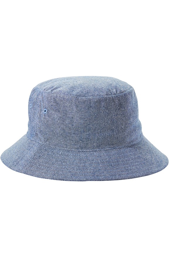 mens hats Chambray Bucket Hat