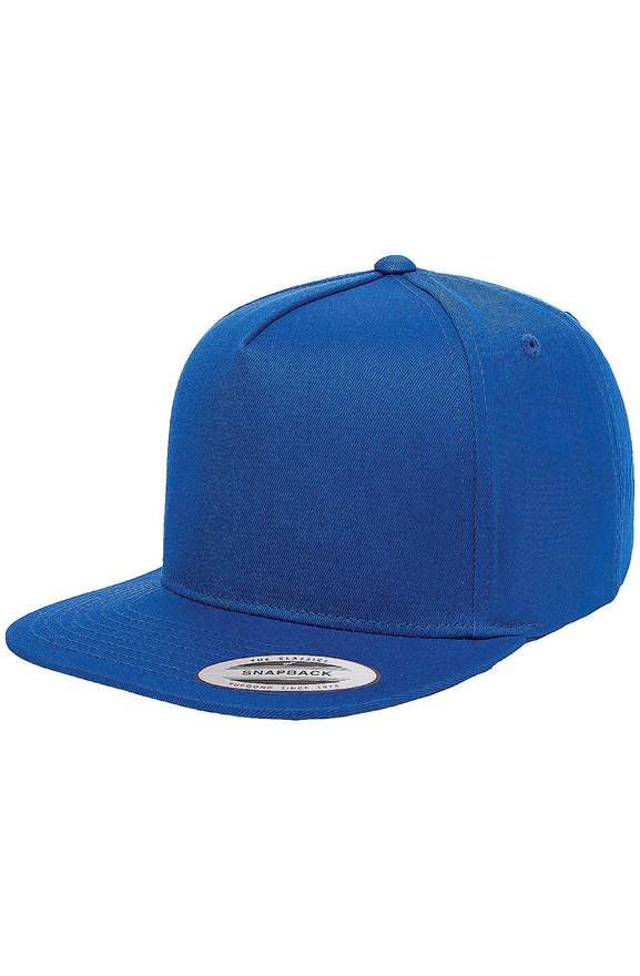 mens hats 5-Panel Cotton Twill Snapback Cap