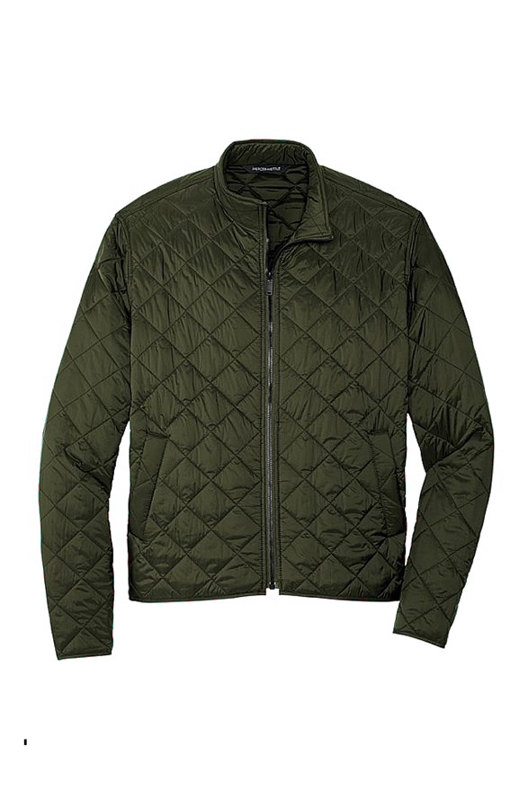 mens jackets Quilted Full-Zip Jacket