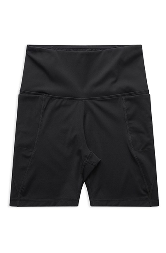 Create Your Own Personalized Add Text Here Mode Custom Booty Shorts Black  at  Women's Clothing store
