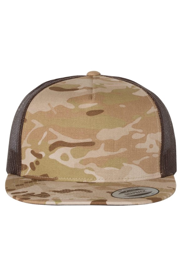 mens hats Multicam Arid/ Brown Trucker Cap