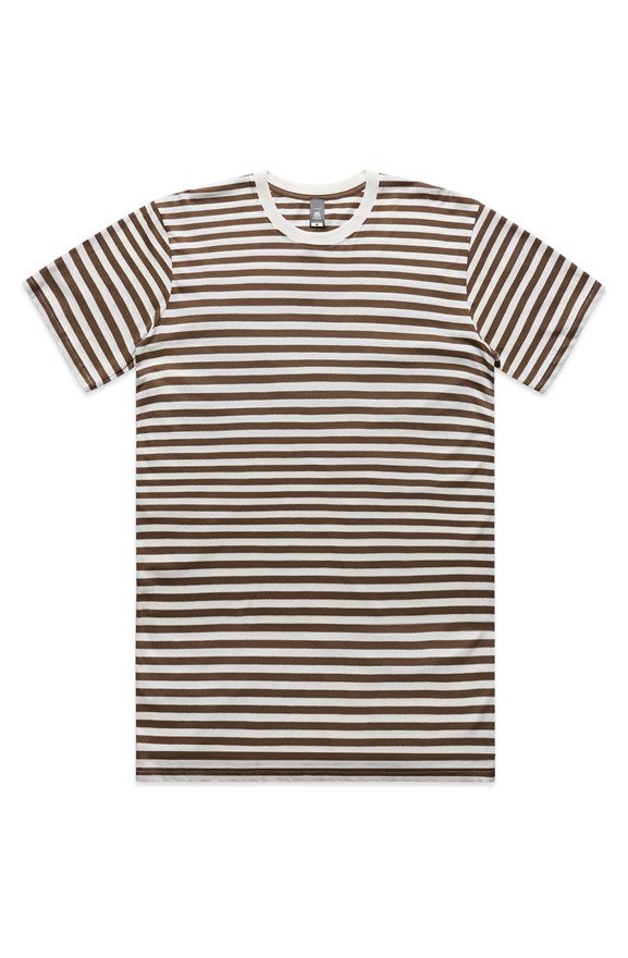 index.html tshirts Natural Walnut Stripe Tee