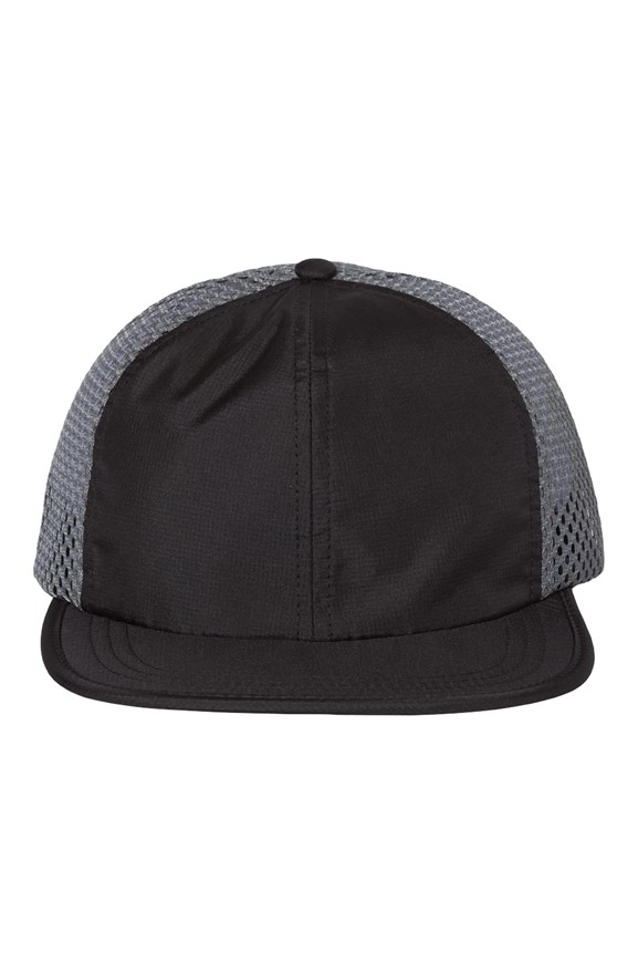 mens hats Black/ Charcoal Rogue Wide Mesh Cap