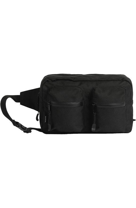 mens bags Recycled Double Waist Bag