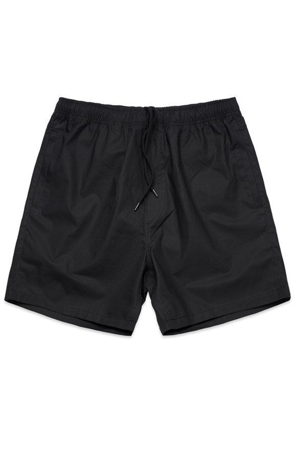 mens shorts Black Beach Shorts